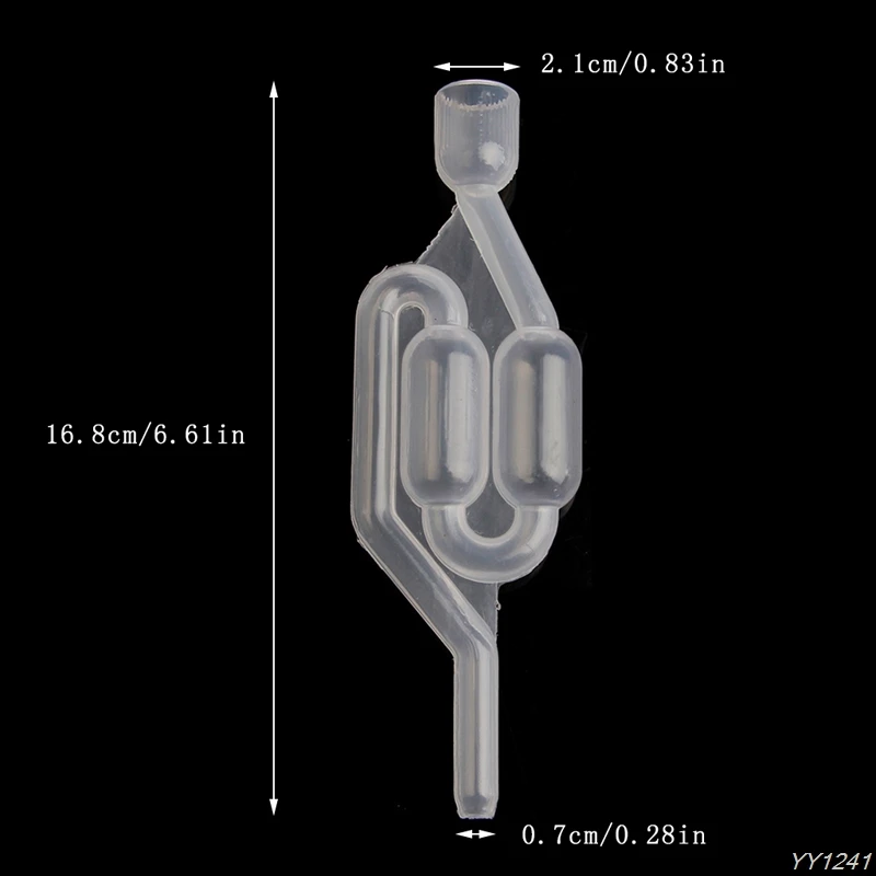 2 шт воздушный замок пузырьковая втулка выпускной клапан уплотнения воды с пробкой пива вина решений