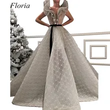 Дубай Стиль, специальные платья знаменитостей, а-силуэт, v-образный вырез, без рукавов, Сексуальные вечерние платья с красной ковровой дорожкой, платья на заказ