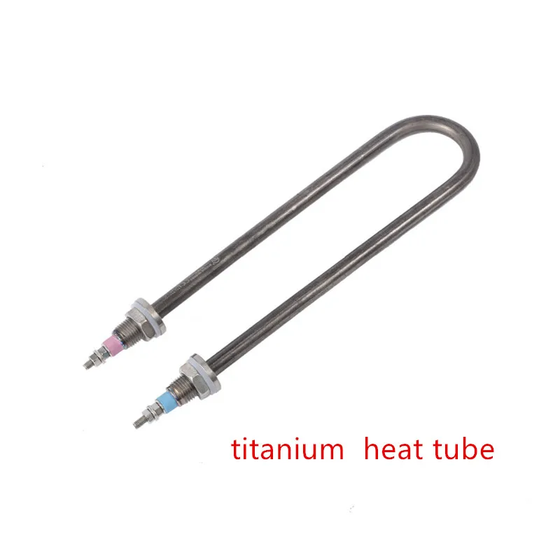 Titanium U shape Electric Heat Tube Corrosion U Type Heating Element