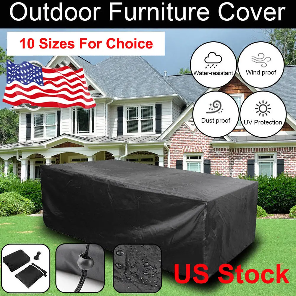 Waterproof Chair Dust Rain Cover Outdoor Garden Yard Patio Furniture
