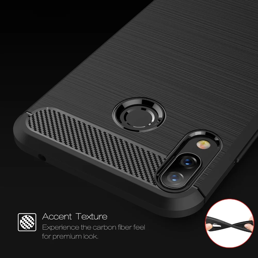 Carbon Fiber Coque Cover 6.2For Lenovo Z5 Case For Phone Back | Мобильные телефоны и аксессуары