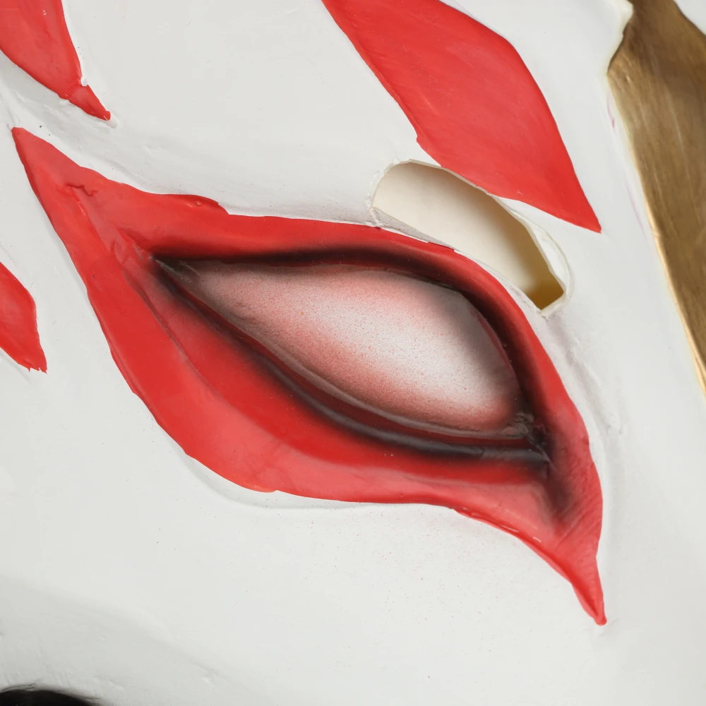 2018 Game Drift Mask Fox kitsune Animal Full Head Mask Adult Unisex Masquerade Helmet Props Party Halloween Fancy Dress (22)