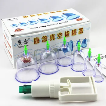 

7Pcs/Lot Chinese Medical Vacuum Cupping Professional Vacuum Cupping Suction Therapy Device Body Massager Set Massage Therapy Kit