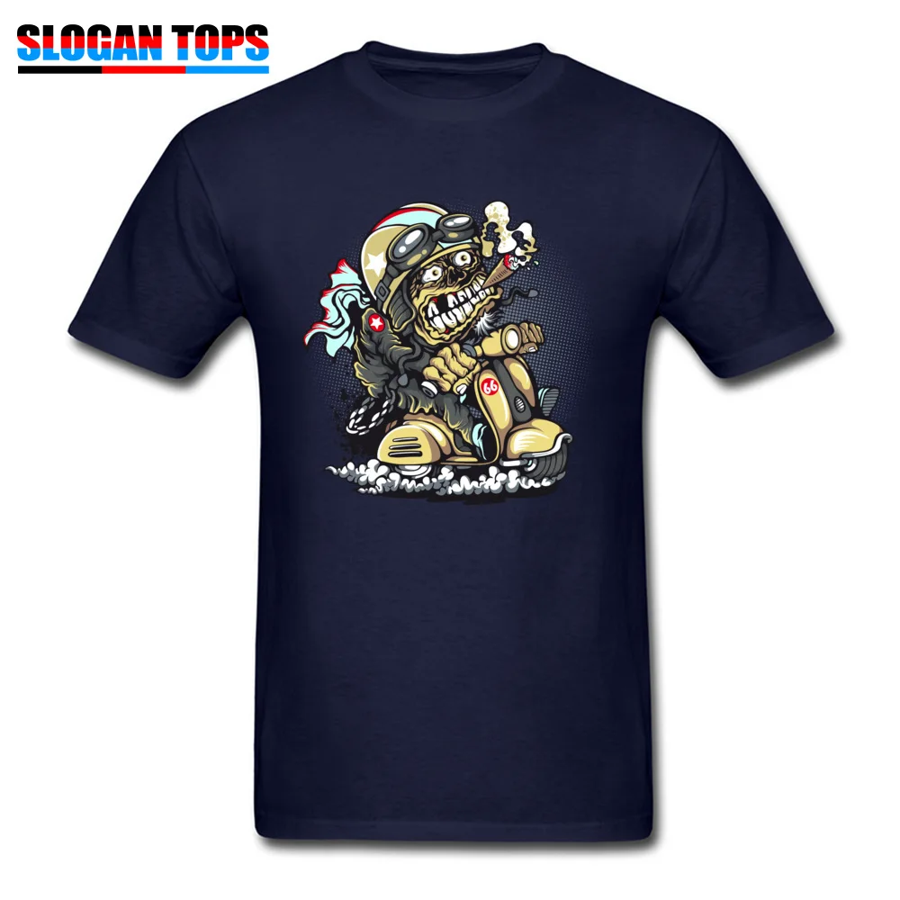 2018919Y45 Summer Tops Tees Short Sleeve for Men Cotton Fabric Summer Round Collar Top T-shirts Europe Sweatshirts Slim Fit 2018919Y45 navy