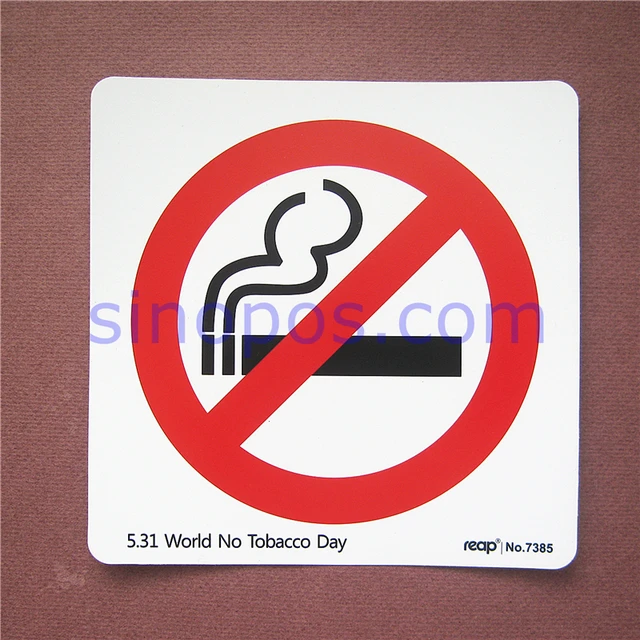 no smoking sings