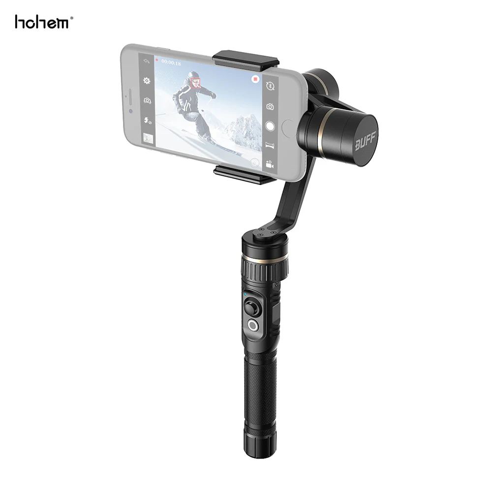 Новый hohem BUFF 3 оси ручной смартфон Gimbal стабилизатор Поддержка вертикальной съемки/отслеживания для iPhone X для samsung huawei