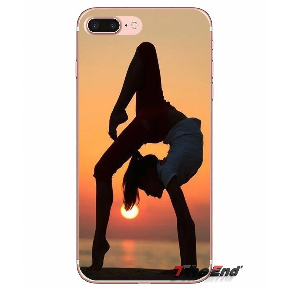 Для iPhone X 4 4S 5 5S 5C SE 6 6S 7 8 плюс samsung Galaxy J1 J3 J5 J7 A3 A5 любовь художественной гимнастики центрирующая втулка для чехол - Цвет: images 5