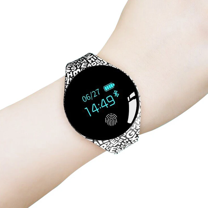 Модные новые цветные Смарт-часы с сенсорным экраном, монитор, Смарт-часы, спортивные фитнес-часы для мужчин, женщин и детей, беспроводные устройства для IOS, Android, pkQ9