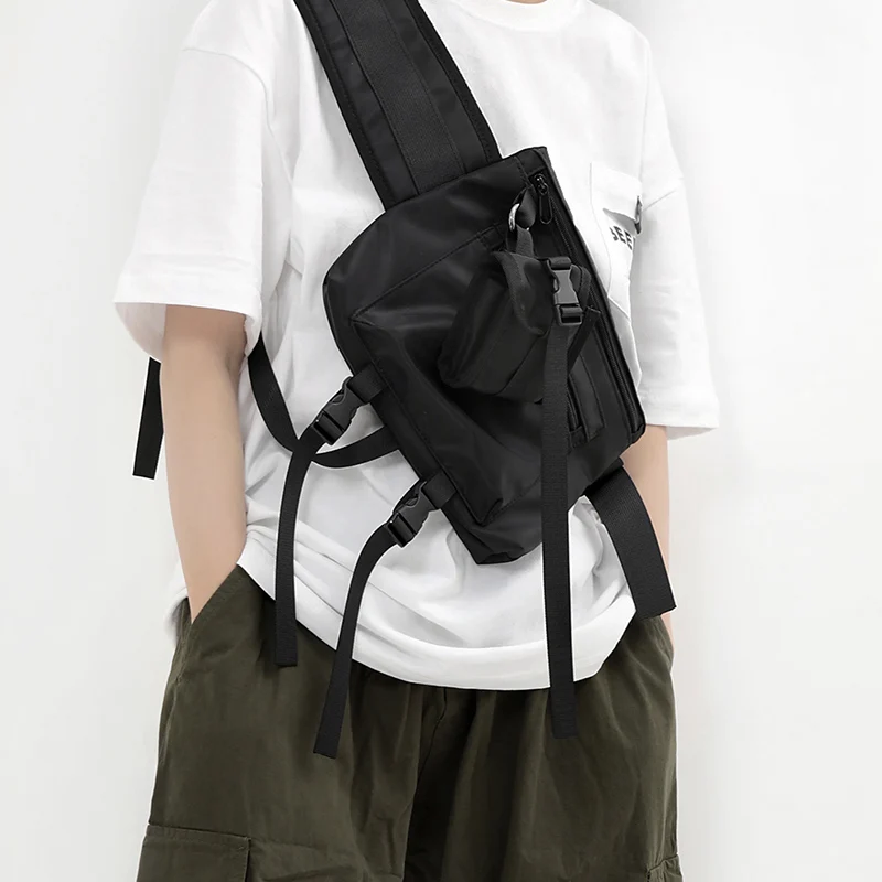 Мужская тактическая сумка мессенджер Kanye модная Функциональная через плечо