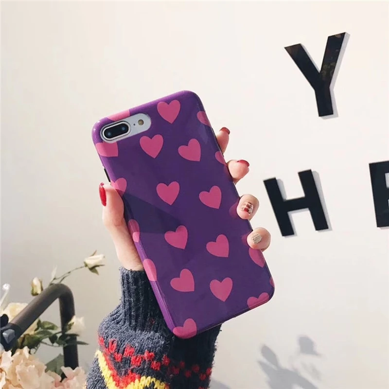 YESPURE Блестящий шикарный женский чехол для телефона Iphone X 8 8plus 7 7plus 6 6s 6plus|cover for