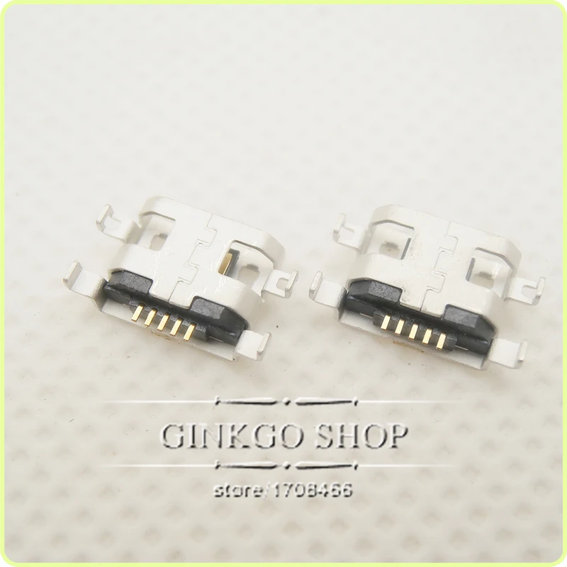 1500 шт. Micro USB разъем DIP 5P SMD порт Mircro зарядка Sockect с отверстием для ремонта