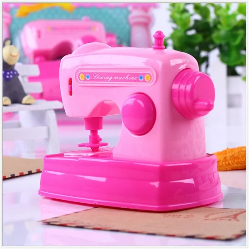 House game Mini simulation Sewing Machine Pretend Play Toy educaitonal