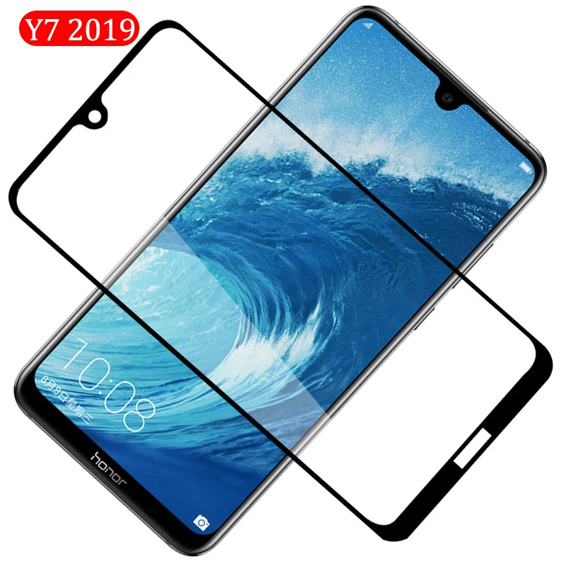 Стекло для huawei y7 2019 Защитное стекло hauwei huavei y7pro 7y y 7 pro закаленное телефона