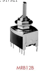 

[ZOB] Japan sealed rotary switch nkk day to start a company MR-B12 straight pc terminals MR-B14 --20PCS/LOT