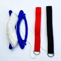 New High Quality 2m Nylon Dual Line Parafoil Kite With Handle And Line Power Braid Sailing Kitesurf Rainbow Sports Beach 2
