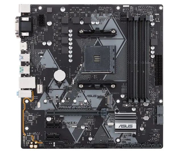  ASUS PRIME B450M-A Desktop-Computer Motherboard AM4 M-ATX AURA RGB neue original