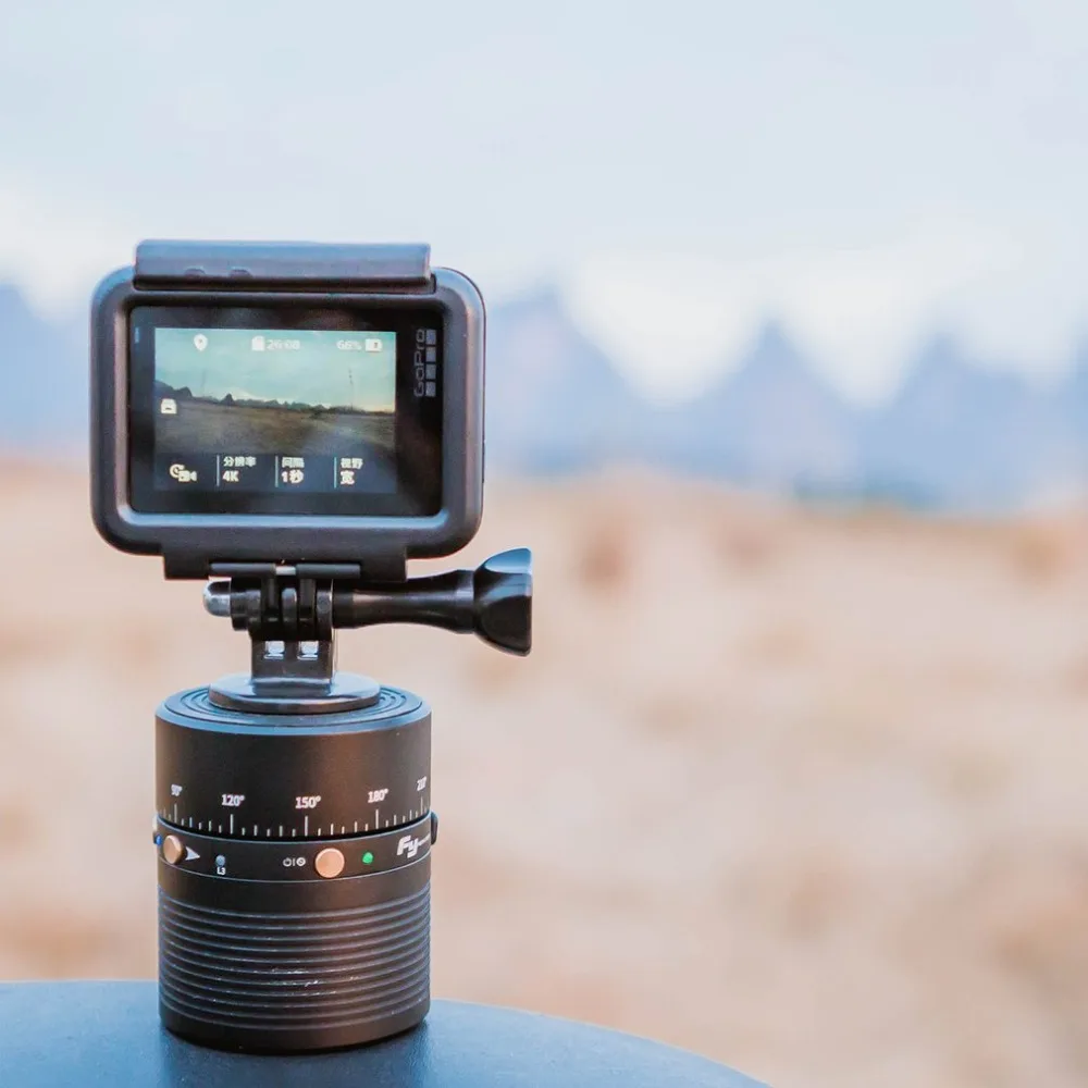 

FeiyuTech 360degree Selfie Automatic Rotation Stand Holder Gimbal Stabilizer for Smartphones/Camera with 1/4 Thread tt