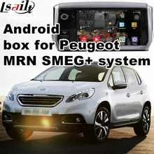 Android GPS navigation box video interface for Peugeot 208 308 408 508 2008 3008 (MRN SMEG+ system) with cast screen