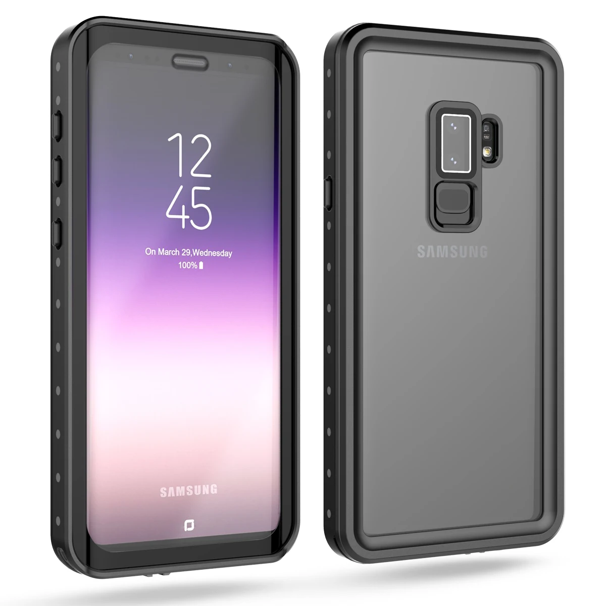 Casewin Водонепроницаемый Чехлы для мобильных телефонов для samsung Galaxy S9 Plus чехол ультра-тонкий 360 градусов Защитная крышка для Galaxy S9 плюс