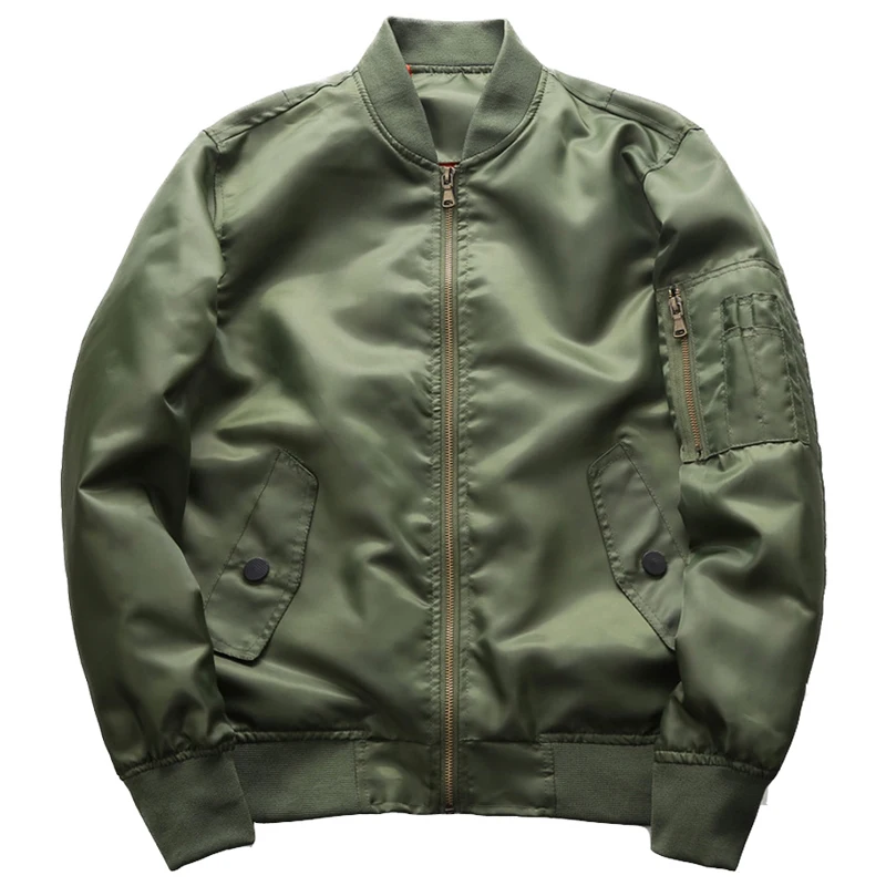 

High Quality Jacket Coat Men Military Motorcycle Pilot Air Men Bomber Jacket Windbreaker Men M-6XL Army Clothing