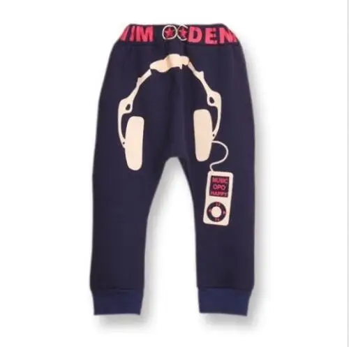 

MERI AMMI Kids Girls Boys Earphones Headphones Music Stars Print Sport Trousers Haren Sweatpants Pant