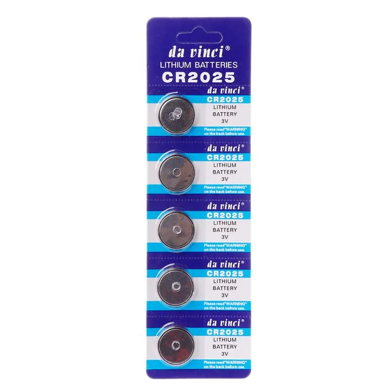 

5PCS Lithium Battery CR1620 Electronic Button Coin Cell Batteries 3VECR1620 DL1620 5009LC Watch Toy Remote CR 1620