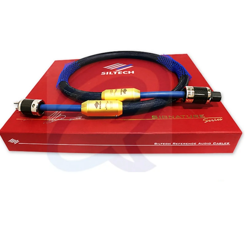 

Hi-End Siltech G7 RUBY Double Crown AC Power Cable With FURUTECH FI-50M