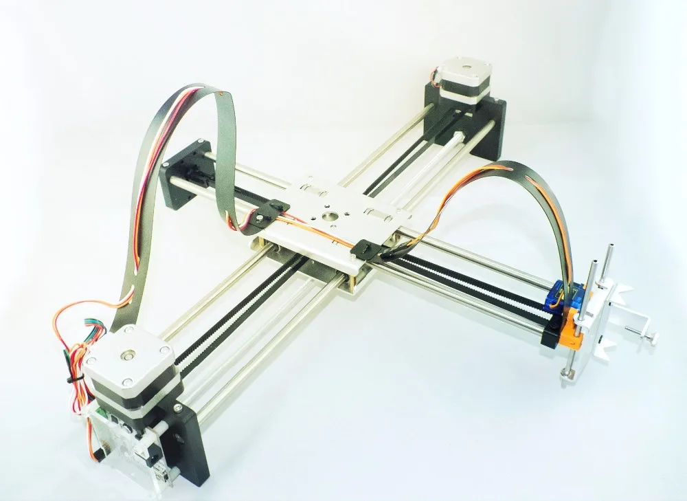 DIY Металл DrawBot Рукописное слово ручка плоттер машина X ось Y robotwriting