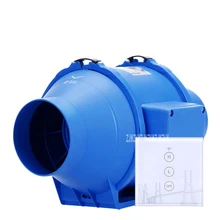 HF-100P Туалет Кухня 4 дюйма трубы вентилятора Беспроводной контроллер 2-Шестерни регулировки вентилятор вытяжка Mute канал вентилятора 220 V