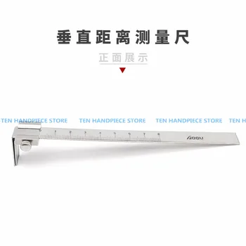 

2019 good quality 1 piece Vertical distance measuring ruler Dental measuring ruler Stainless steel facial measuring ruler
