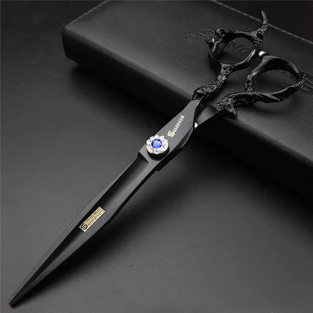 

Professional pet scissors 7 inch Dog hair cutting tool Stainless Steel Pet Dog Scissors Cat and dog styling tools