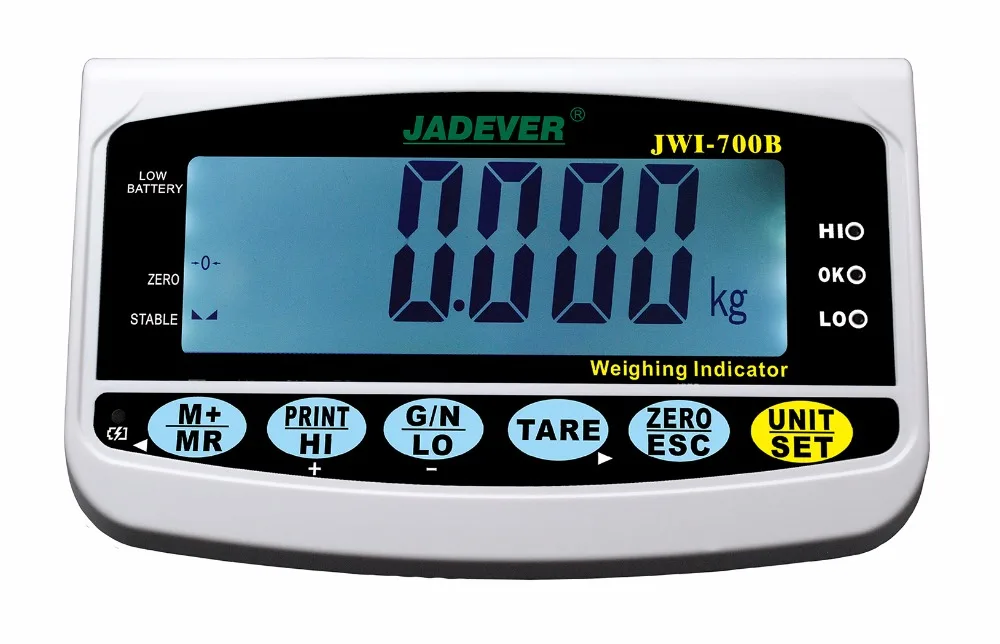 Jwi 700b Weighing Indicator For Bench Platform Scale Accurate For