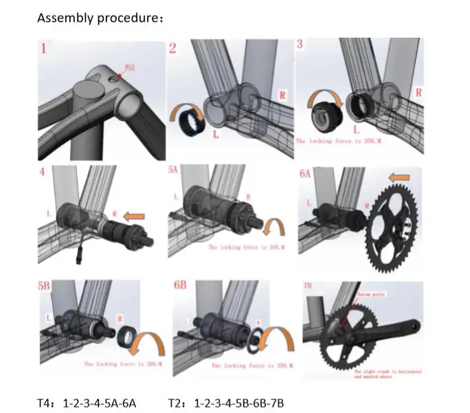 Excellent dual side torque sensor transducer standard buttom bracket electric scooter motor assisted bicycle intelligent bike MTB diy part 18