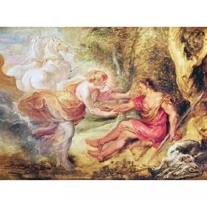 Aurora Abducting Cephalus  1636 Poster Print by Peter Paul Rubens (24 x 18)