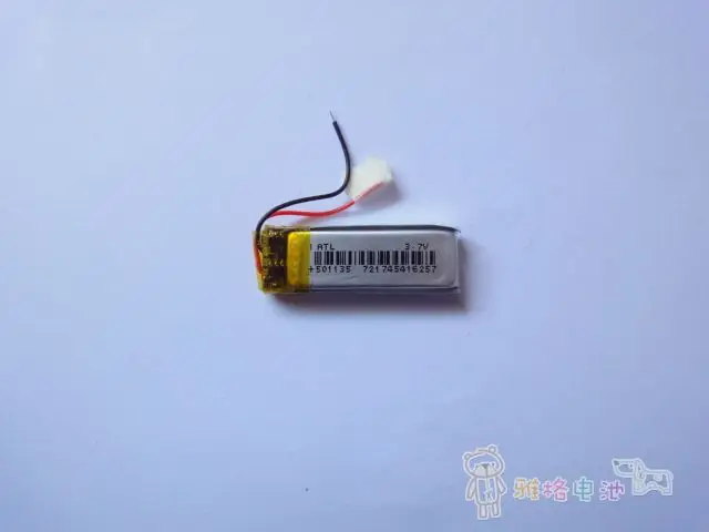 

3.7V lithium polymer battery 501135 051135 MP3 MP4 MP5 Bluetooth Recorder