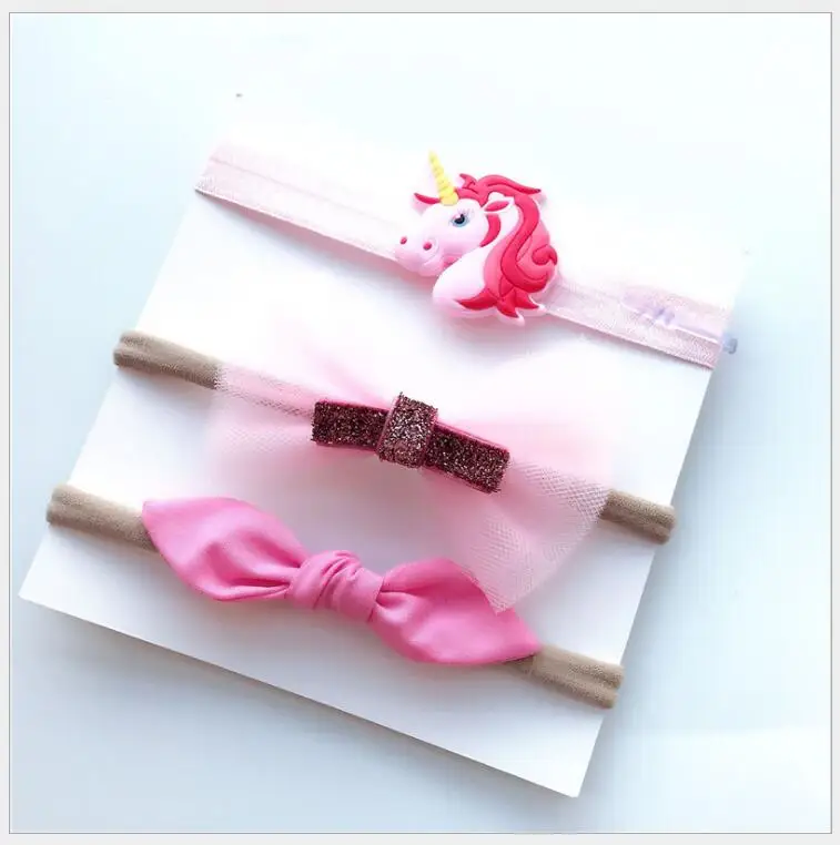 Unicorn Headdress for first birthday party unicorn accessories 3 pcs