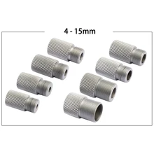 4 мм-15 мм дюбель джиг буровая втулка сверла сочетается с деревообрабатывающим отверстием сверление в Круглый дюбель локатор сверлильная направляющая