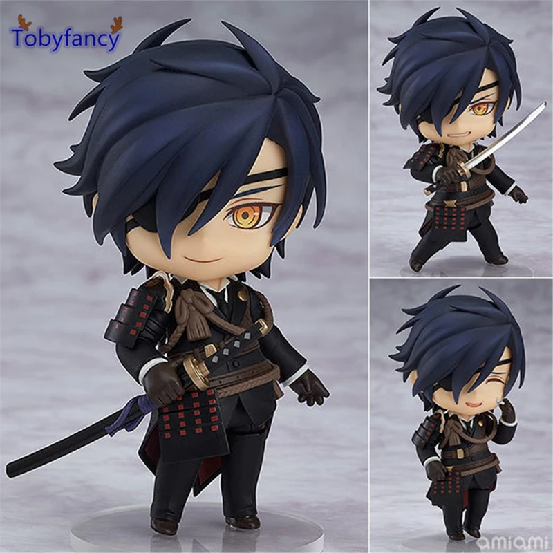 Tobyfancy Touken Ranbu онлайн Фигурки Nendoroid shokudaikiri mitsutada ПВХ 10 см Аниме Коллекция Модель