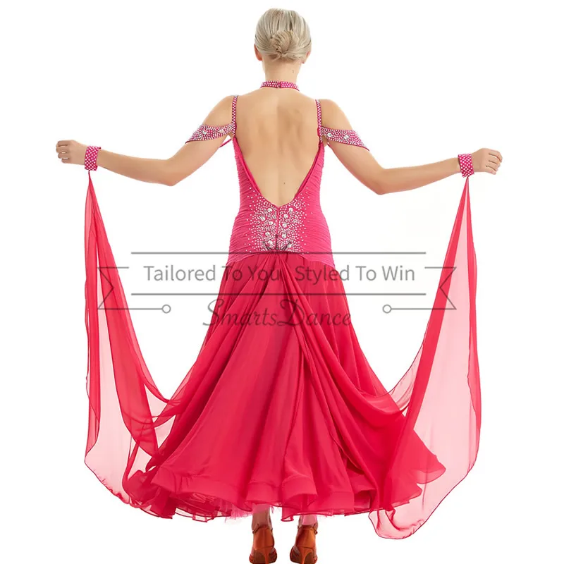 Сальса танцевальные костюмы латинские платья для продажи бальные платья магазин Бальные гладкие обычные платья на заказ Бесплатная