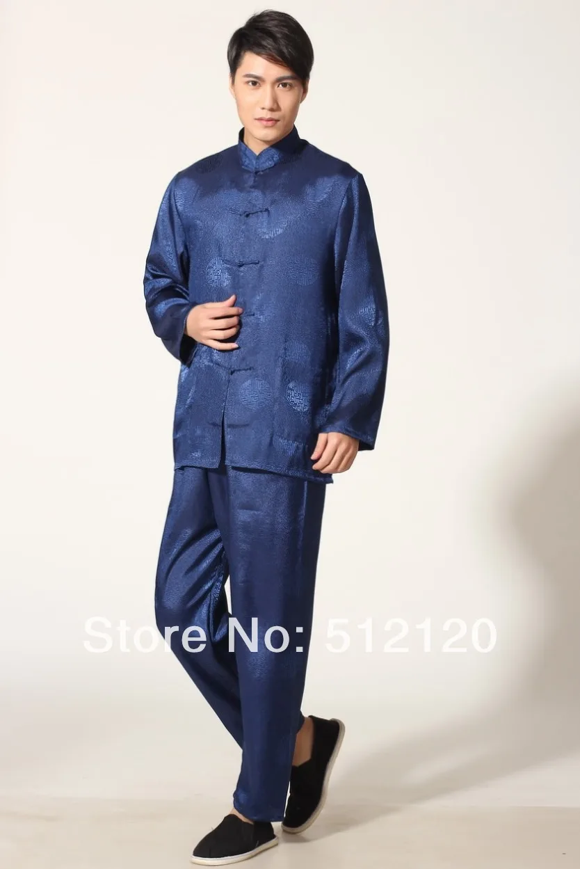 Костюм мужской из куртки и брюк в стиле кунг фу|kungfu clothing|tai chichi kung |
