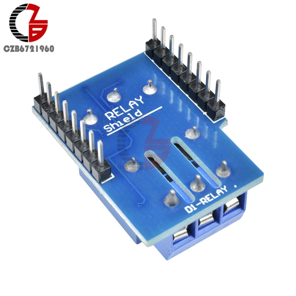1 канал для WeMos D1 Мини Релейный Щит 5 В релейный модуль ESP8266 макетная плата Arduino|esp8266