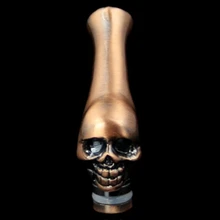 2018 Skull 510 Drip Tip Head Mouthpiece For E-Cigarette Atomizer Stainless Steel Skull 510 Drip Tip