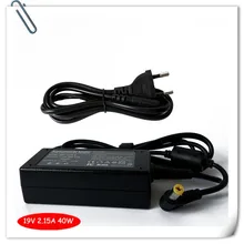 Adaptador de cargador para Acer ZE6 ZE7 ZE8 ZE8A ZE9 ZE9A Cable de Alimentación AC DC adaptador de corriente universal del ordenador portátil caderno carregador