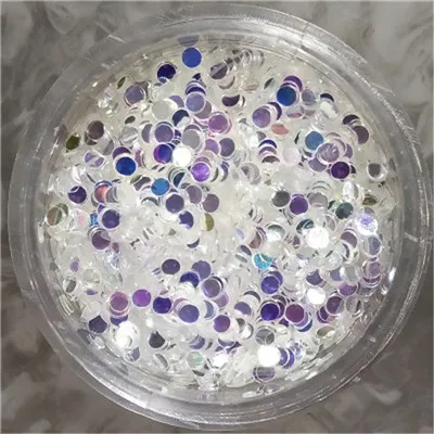 1mm dot Высокая Вспышка синий фиолетовый кристалл 3 мм Звезда Сердце точка блестки набор глиттеров лак для ногтей свадебные конфетти украшения 10 г - Цвет: 1mm dot