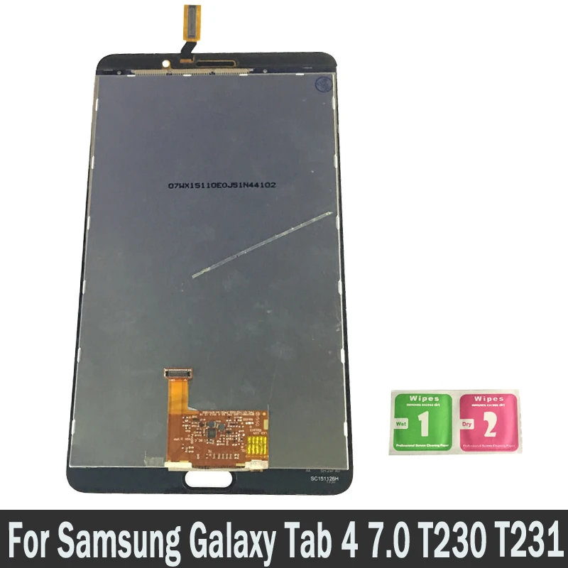 

For Samsung GALAXY Tab 4 7.0 T230 T231 T235 LCD Display Tablet Touch Screen Digitizer Sensors Assembly Panel Replacement Parts