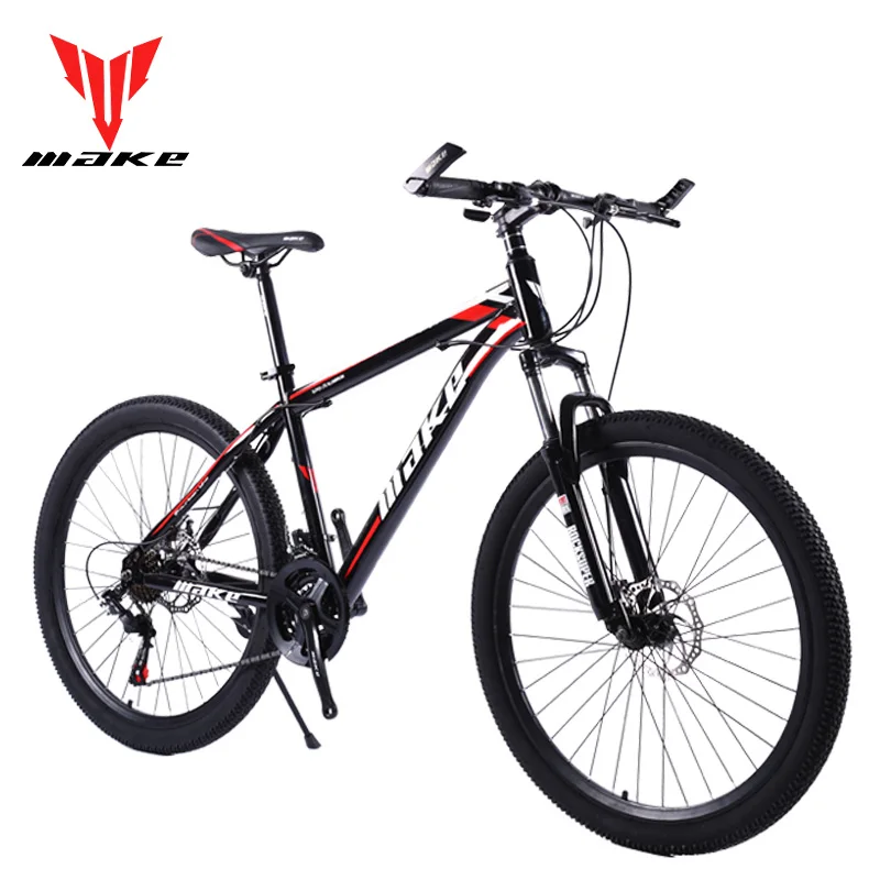 Perfect Mountain Bike MAKE 26" 21 Speed Disc Brakes Steel Frame 1