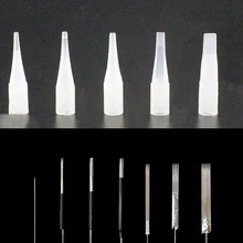 3 шт маленький размер татуировки Советы колпачок для постоянного макияжа бровей губ машина огромное солнце татуировки иглы крышки s