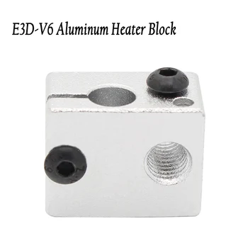 

3pcs Reprap E3D-V6 Aluminum Heater Blocks for E3D V6 Extruder Hotend 20*16*12mm Reprap Makerbot MK7 MK8 3D Printer Parts