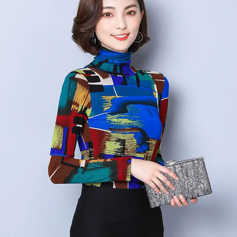 New Women's High-collar Blouse in 2019 New Women's High-collar Blouse in 2019