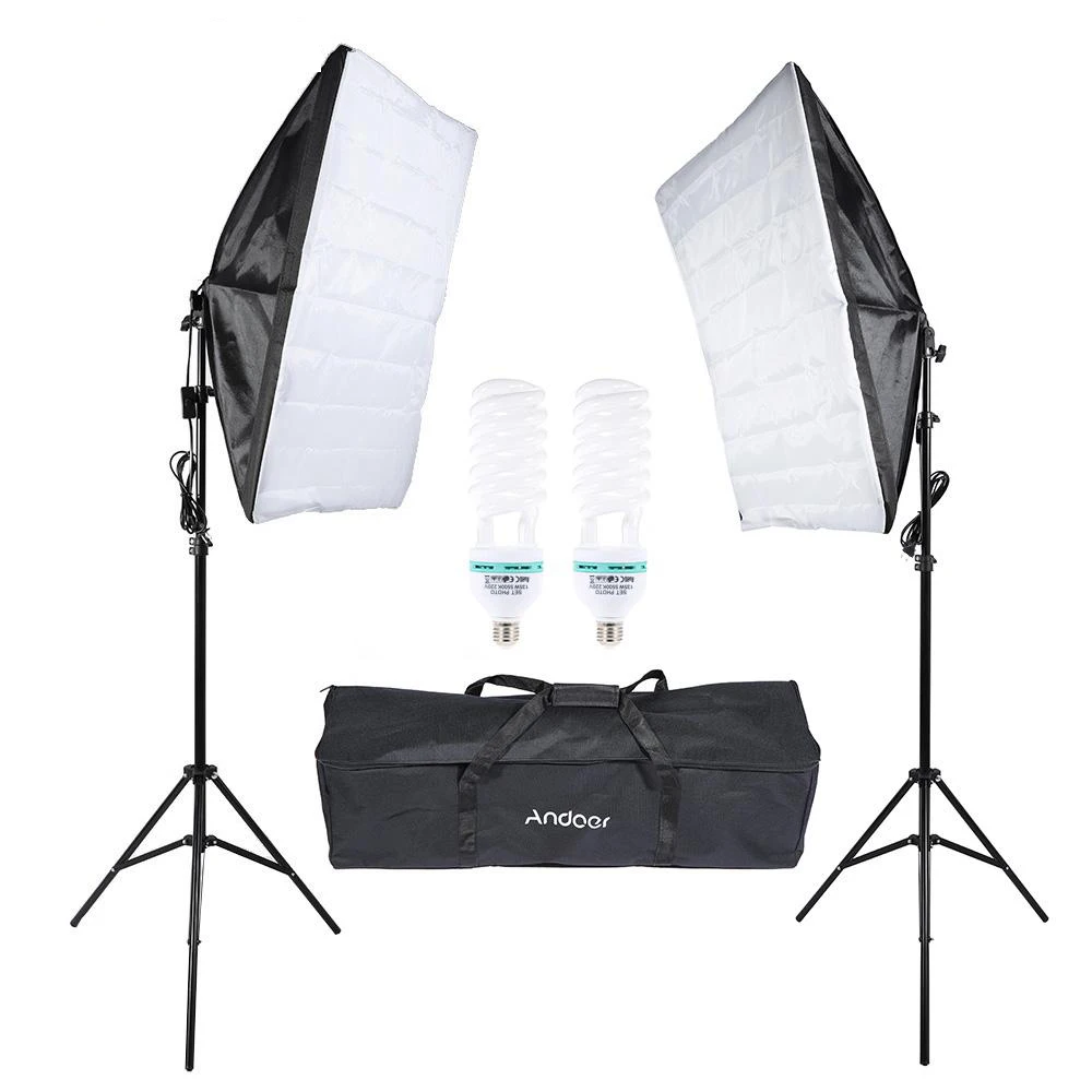 Photography Studio Cube Umbrella Softbox Light Lighting Tent Kit Photo Video Equipment Carrying Bag For Portrait